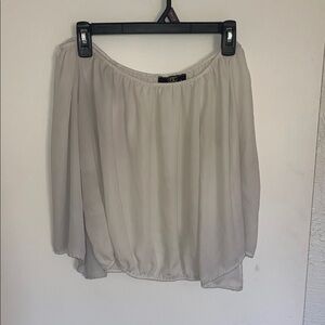 Elegant Off-Shoulder Blouse